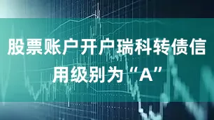 股票账户开户瑞科转债信用级别为“A”