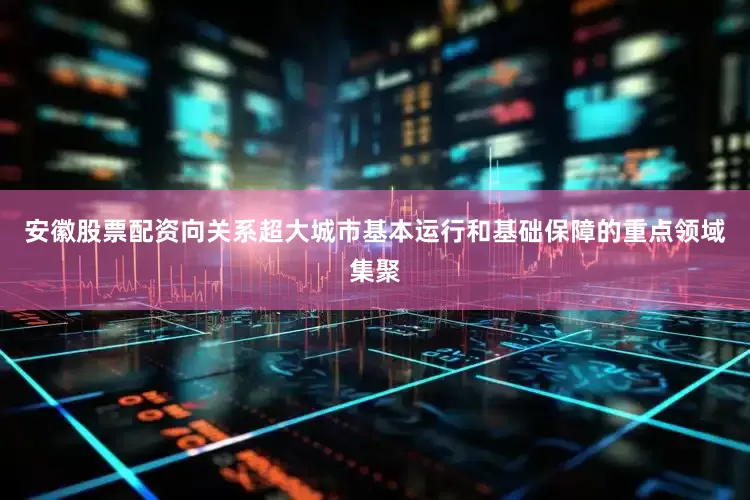 安徽股票配资向关系超大城市基本运行和基础保障的重点领域集聚